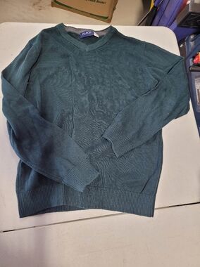 Place Teal Crewneck Sweater for Kids